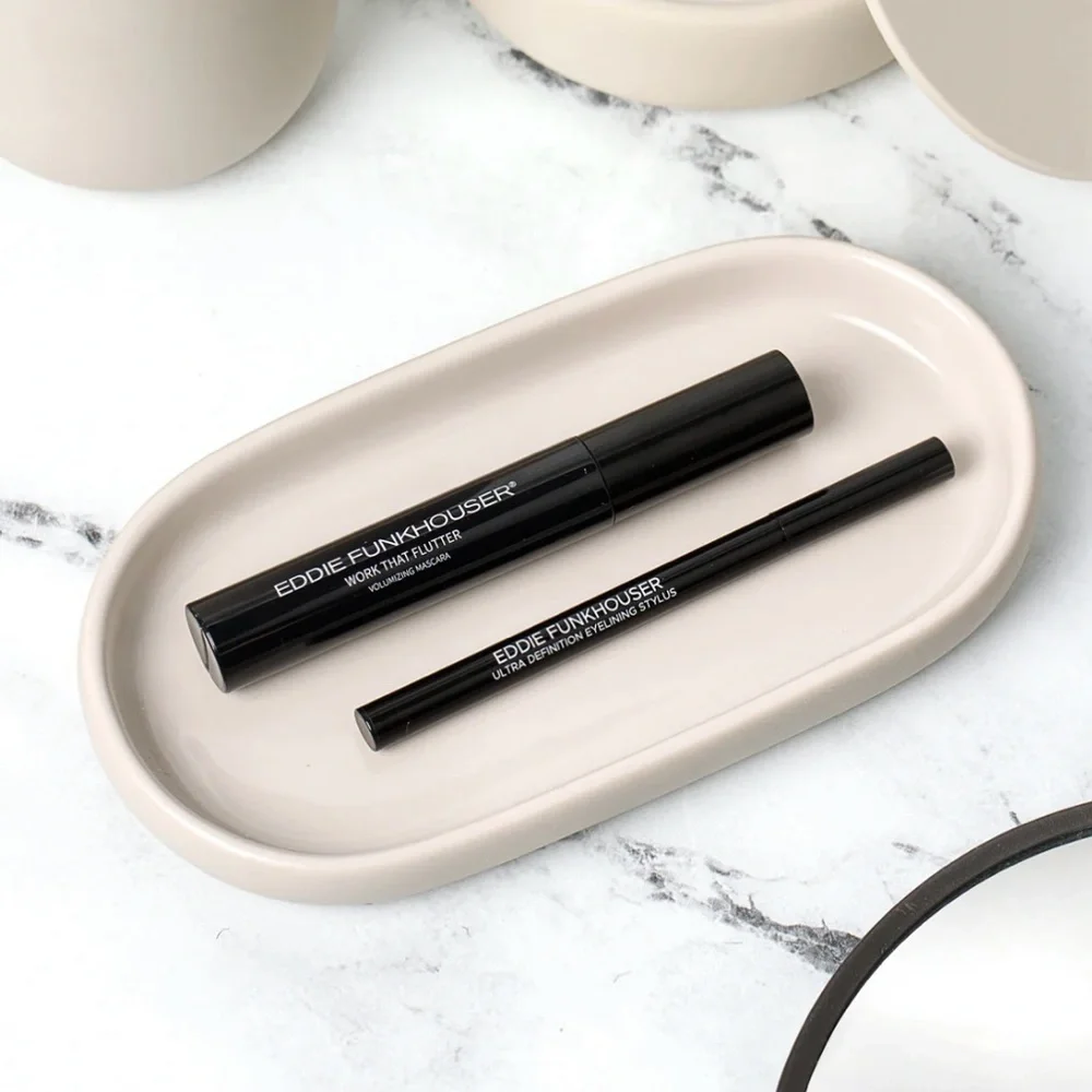 Eddie Funkhouser - NWT | Volumizing Mascara & Liquid Eyeliner Set - Black